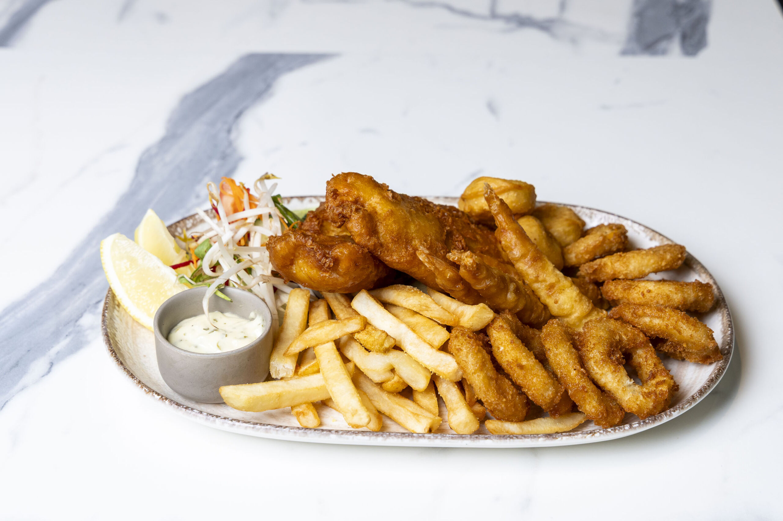 Seafood Platter at Essence Restaurant