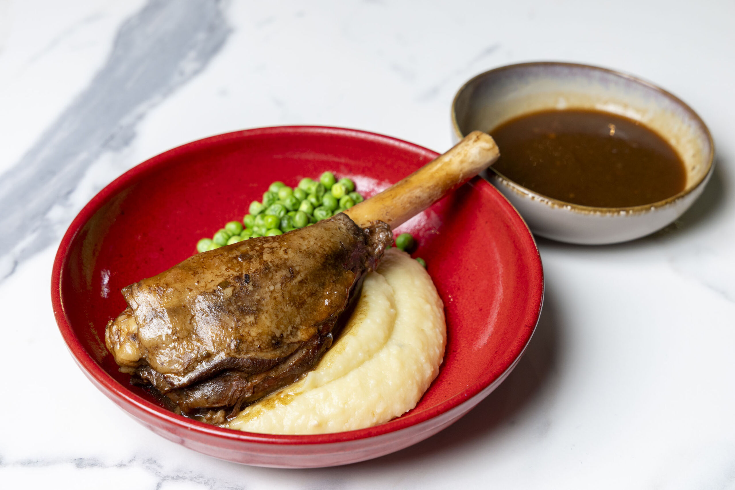 Slow Braised Lamb Shank at Essence Restaurant