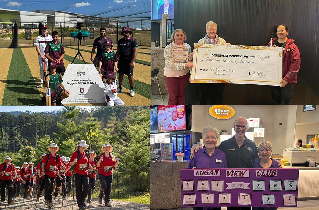 Diggers Annual Grants program supports a wide range of Logan based groups, clubs and charitable causes
