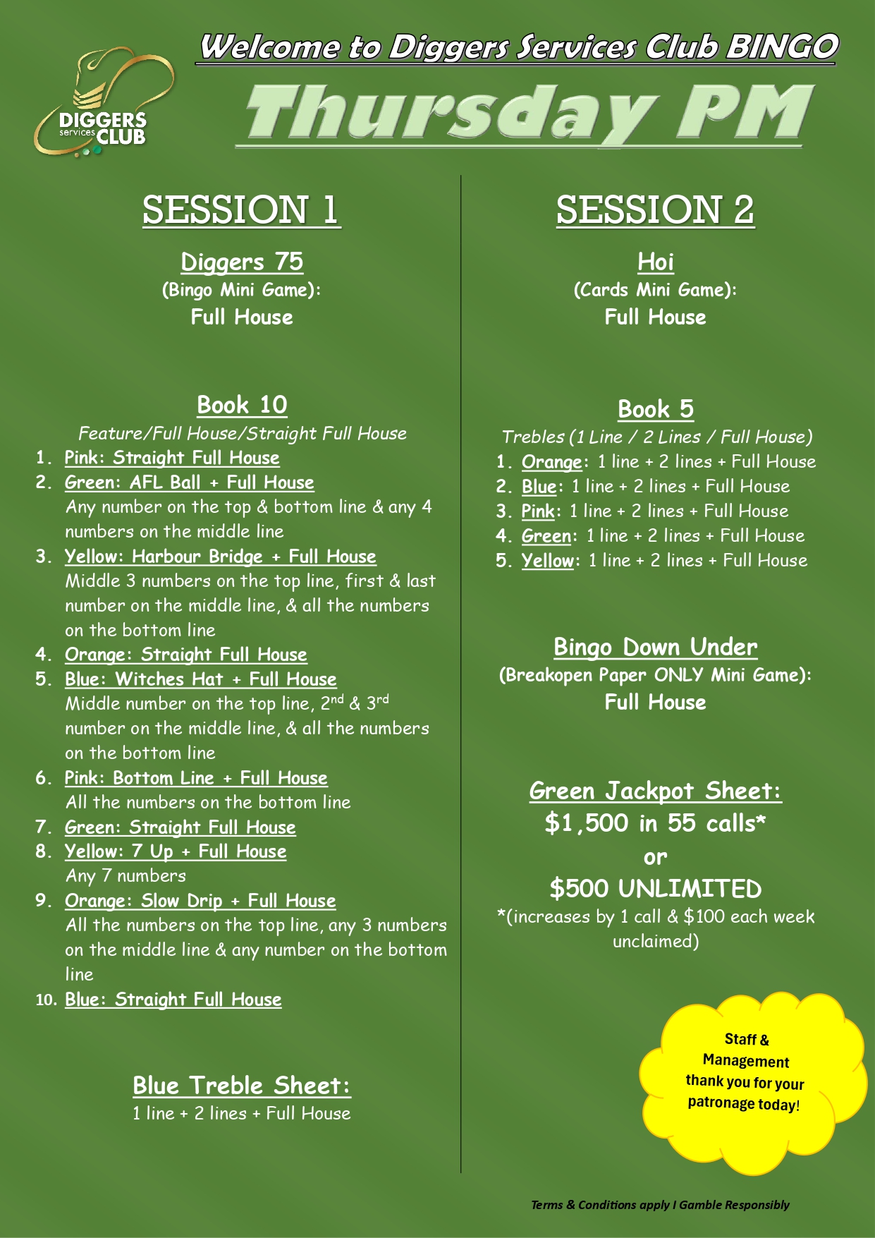 Thurs PM Program