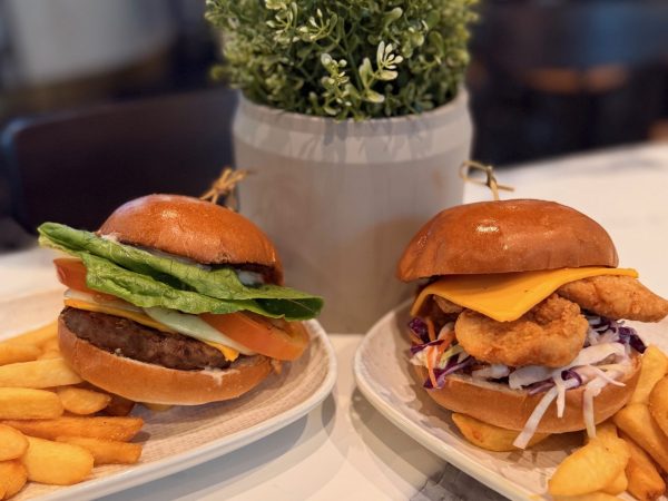 Beef Burger and southern Chicken burger Beef Burger and southern Chicken burger